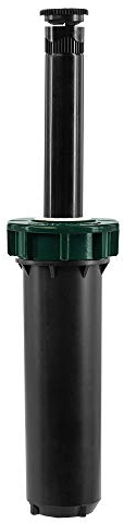 Orbit 54501 4 Professional Hard-Top Adjustable Pop-up Sprinkler, 1 Count (Pack of 1), Black