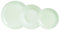 LUMINARC DIWALI PARADISE, Service de table en verre opale vert, 12 pièces, 4 personnes