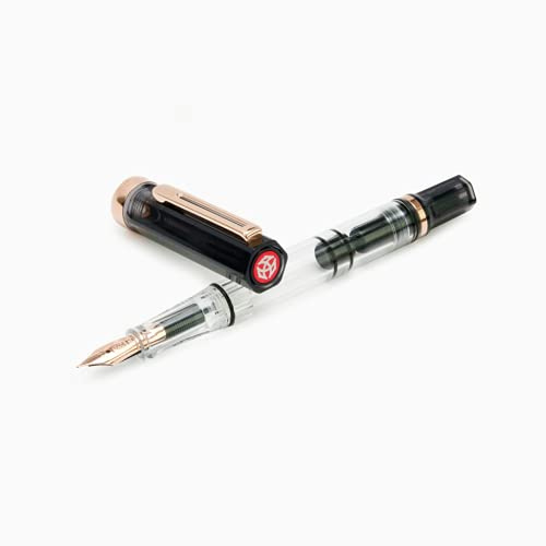 Twsbi Eco Smoke & Rose Gold - Fountain Pen (Medium)