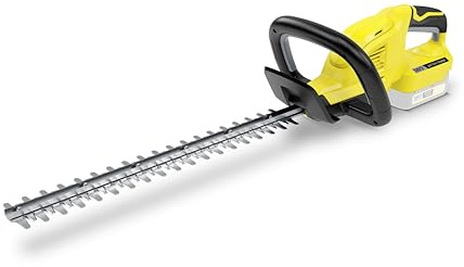 Kärcher HGE 18-45, Cordless Hedge Trimmer, with Rotating Handle and Diamond-Ground Blade - 17 Cutting Length - Tool Only