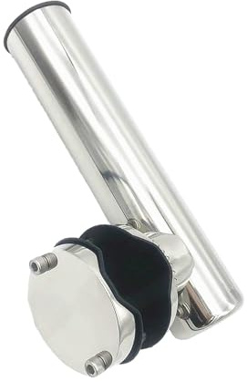 Edelstahl Angelrutenhalter Rotierbar Rutenhalter für das Angeln auf Booten und Yachten M 28-32mm