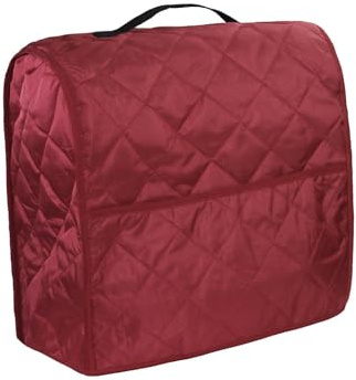 FytStycale Funda para Máquina de Pan, Protección contra Suciedad, Accesorio Esencial, Rojo, Individual