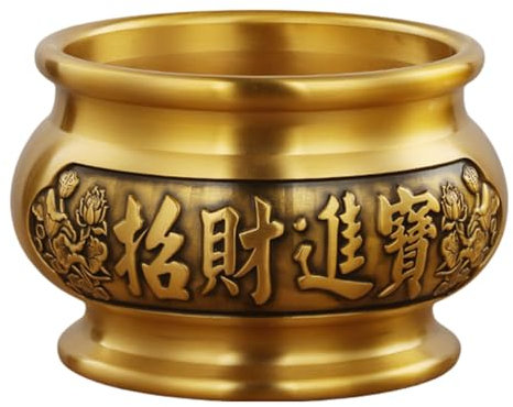 MEAKTSMI Prosperità Vintage Ottone Incenso Porta Bastoncini Di Incenso Estetico Decorazione Domestica Per Fortuna E Ricchezza Affumicatori Cinesi