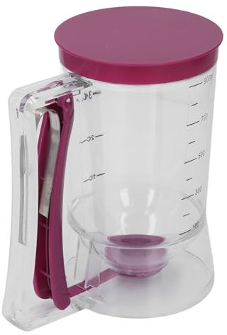 Distributore di pasta da cucina, 900 ml, strumento indispensabile per la cottura di liquidi, misurino per la produzione di frittelle e cupcake