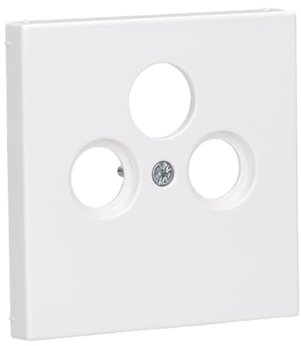 JUNG LS990SATWW SAT-TV-Abdeckung Alpinweiß Serie LS