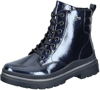 Remonte Bottes courtes D0C82 pour femme, Bleu 14., 39 EU