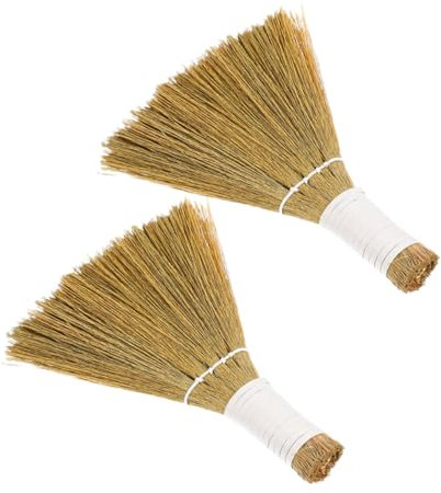 UPKOCH 2stücke Weiche Staubkehrbürste Handbesen Kleiner Besen Schreibtischbesen Tragbarer Besen Kleiner Handbesen Tischbesen Reinigungsbesen Handkehrbürste Manueller
