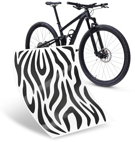 Riesel Design - Fahrrad Aufkleber (21 x 15 cm) – Sticker für Rahmen & Helm | Witterungsbeständige Fahrradaufkleber und Fahrradsticker, rückstandsfrei ablösbar – für Kinder & Erwachsene, Made in Germany