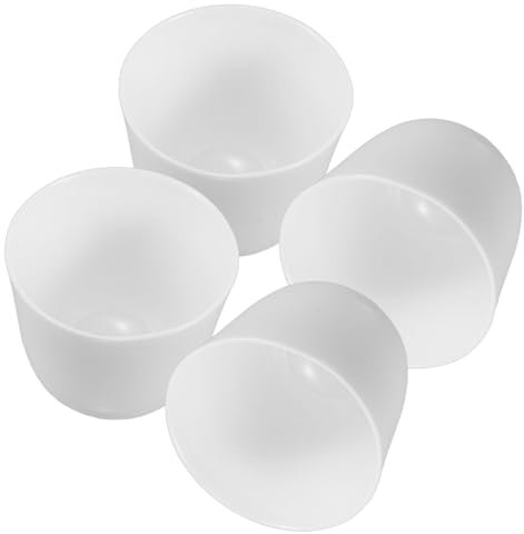 Abaodam Tazas de Té Elegantes y Resistentes y para Juego de 4 de Cerámica de Color Claro Ideales para Ceremonias de Té en Casa y Reuniones Familiares Ceremonias de Té en Casa Reuniones Familiares