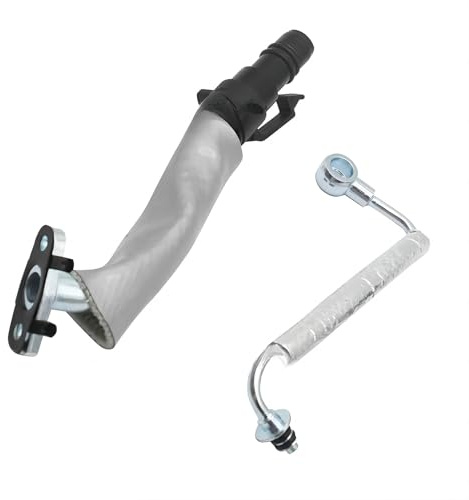THINCAN Turbolader Turbos Öl Return Drain Rohrrohr Und Öleinführungsrohr Zuverlässige Funktionalität Einfach Installation Für 55587854 55592600