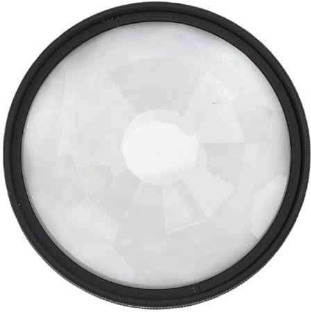 Akozon Kamera Kaleidoskopfilter 58 Mm Multi -Beschichtungsreflexion Regenschutz Kaleidoskop Fotografie Prismenglas Effektfilter