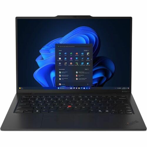 Lenovo ThinkPad X1 Carbon Gen 13 21NX00FSUS 14 Ultrabook - WUXGA - 60 Hz - Intel Core Ultra 5 235U - Intel Evo Platform - 16 GB - 512 GB SSD - English Keyboard - Black Paint - Chip - 1920 x 1200 - Wi
