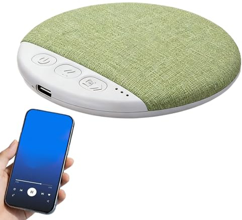 Fierudeng Speaker da cuscino per, Rumore Bianco Stereo, Casse Piccole Macchina Rumore Bianco, per Comodino Casa Appartamento Dormitorio Hotel Ufficio Adulti Bambini Dormienti Laterali