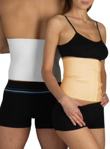 Deluxe Hernia Reduction Device, Kidney Support Belt with Cotton, Abdominal Binder Wrap Brace (Large)