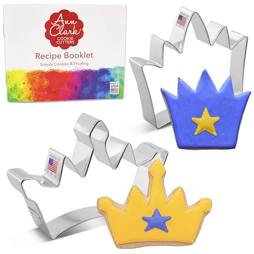 Ausstechformen von Ann Clark USA - Krone Keksausstecher - 2-Teiliges Set