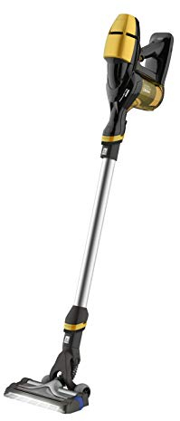 Rowenta Air Force 260 RH7324WO Aspiradora de mano sin cable, cabezal con LED, batería de Ion-litio 21,9 V, hasta 25 min, dos cepillos, sin bolsa, para suelos, zonas altas, base para pared