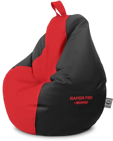 Happers Pouf Gamer Pro Rouge