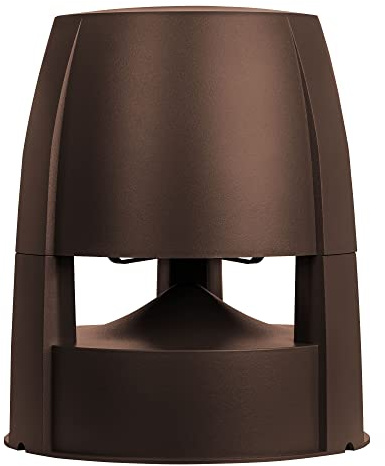 OSD Forza 8 Omni Outdoor Speaker, 200W, 360 Degree Sound Dispersion, IP65 Weather Resistant Landscape Speaker, Bronze, Single