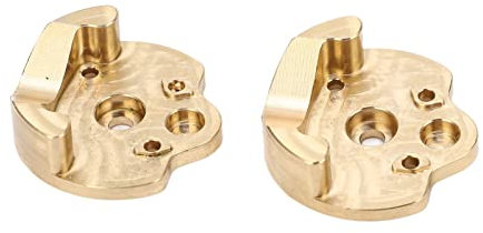 VBESTLIFE 2 Pièces RC Contrepoids en Laiton Délicat Contrepoids de Roue pour Axial 1/18 UTB18 Capra Or