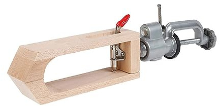 Pinza de cuero de caballo de costura de madera para manualidades, costura a mano, abrazadera de cuero de caballo de pony, abrazadera de cuero para manualidades, costura, mesa de bricolaje, herramienta