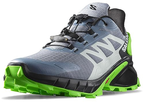 Salomon Supercross 4 473158, Mens Running Shoes, Grey, 45 1/3 EU