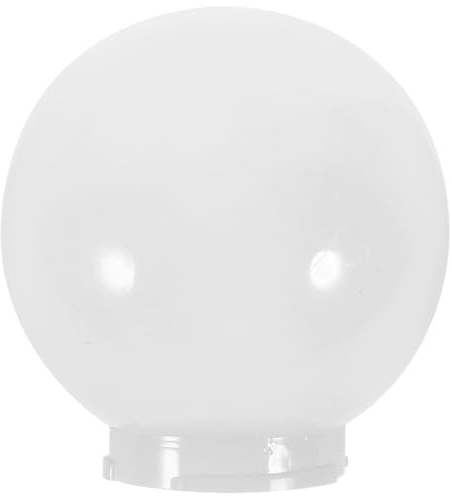 Amosfun Pantalla Esférica De Acrílico Para Exterior Pantalla De Globo De Repuesto Cubierta De Luz De Pared Para Jardín Y Porche 9.84 Pulgadas Para Dormitorio Y Sala De Estar
