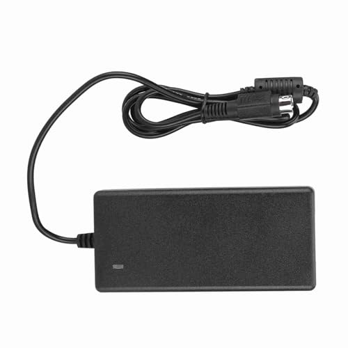 Akozon Adaptador de Fuente de Alimentación de 12V 5A, Adaptador de Carga para Computadora Portátil/Portátil de 60W y 4 Pines - Adaptador de Corriente Certificado, Seguro y de