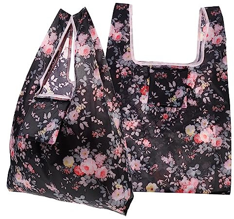 Alipis 2 Pièces de supermarché Sacs d'épicerie réutilisables - Produire des s de Rangement à Main fourre fourre- Pochette de Rangement Shopping Chic Polyester