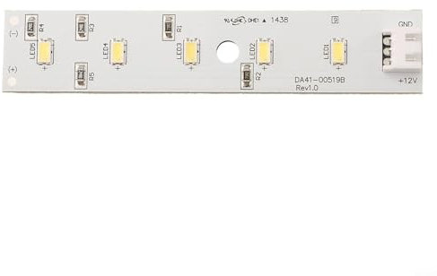 HEBEOT Tira de luz LED para nevera, tira de iluminación para refrigerador, barra de luz LED para nevera, para refrigeradores Samsung DA4100519B 10 x 2 cm