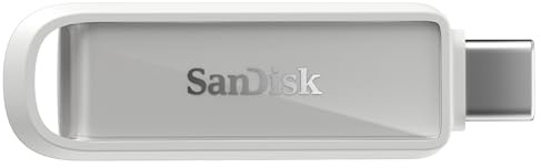 SANDISK Unità per telefono con USB Type-C 512 GB (per smartphone, tablet e computer, velocità fino a 150 MB/s, backup automatic, recupero dati) - Arctic White