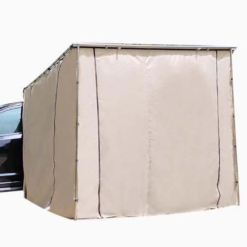 QSNYJPL Tienda de Campaña para SUV, Toldo Furgoneta Lateral para Vehículo, Tela Oxford, Impermeable y Resistente al Viento, Vestuario para Acampar al Aire Libre, Viajar, Picnic(2x2.5 m/6.6x8.2 ft)