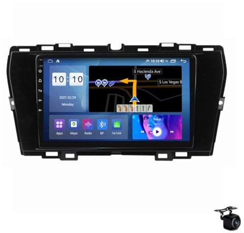 RICUSHN Android 14 Doppio DIN Car Stereo Radio per S-SANGYONG Tivoli 2019-2021 GPS Navigatore Satellitare 9 Lettore Video Multimediale Built-in DSP FM BT WiFi SWC 4G 5G Carplay Plug And Play,M400s