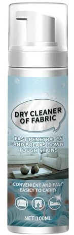 KOAHDE Spray Espuma de Limpieza en Seco para Sofá,Quitamanchas para Telas de Sofá,100ML,1PC,Protector De Tela Multiusos,Limpiador De Manchas Difíciles De Ropa