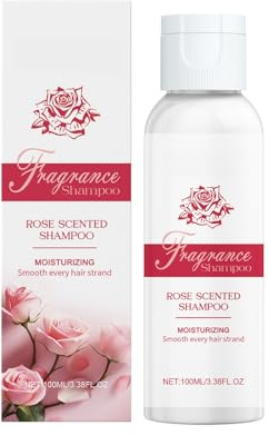 Lady Rose Fragrance Shampoo, Gentle Nourishment For Dry Hair, Frizz Control & Smoothing Hair Care(2PCS)
