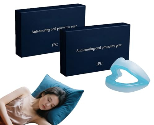 férula antirronquidos zilenzze，Dispositivo anti-ronquidos reutilizable, protector bucal para dormir, ayuda para hombres y mujeres，Compacto y portátil, fabricado con materiales seguros