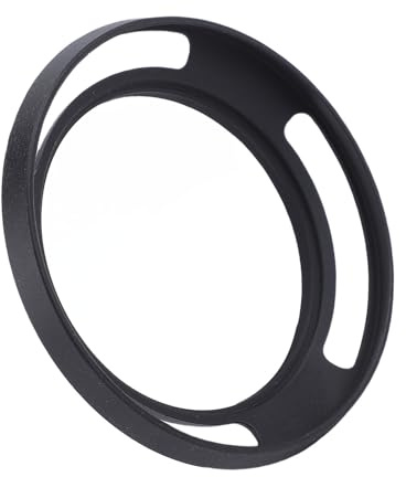 CHICIRIS Ihålig Motljusskydd 52 Mm Tunn Metallskärm Designad för XC 15-45 Mm Lins Förbättrar Bildkvaliteten för Fotografering