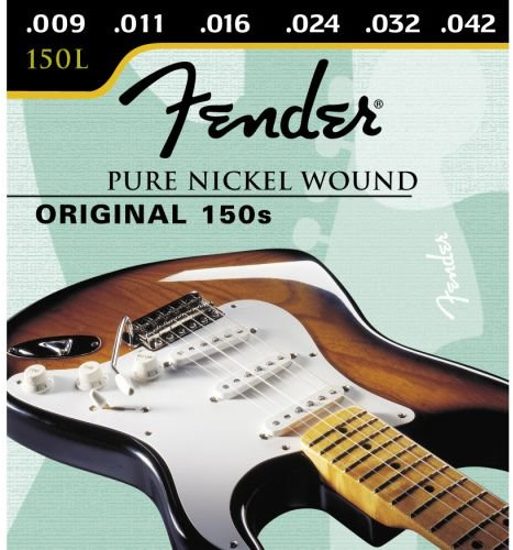 Fender Saitensatz 009-042 Phosphorbronze für Gitarre, leicht