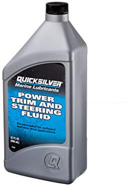 Mercury Quicksilver OEM Power Trim et liquide de direction Qualité Marine quart Bouteille 92–858075q01