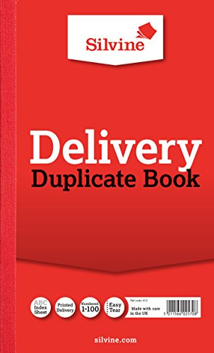 Silvine Carnet autocopiant duplicata de livraison - Lot de 6