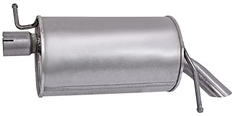 BESTPRICE 1x Endschalldämpfer Kompatibel mit FORD GALAXY I (WGR), SEAT ALHAMBRA (7V8, 7V9), VW SHARAN (7M8, 7M9, 7M6)