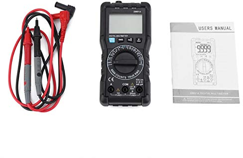 Sommerüberraschung Cosiki Digitalmultimeter, DM91A Hochpräzises Mini-Digitalmultimeter 9999 Zählt Tester Multi Meter