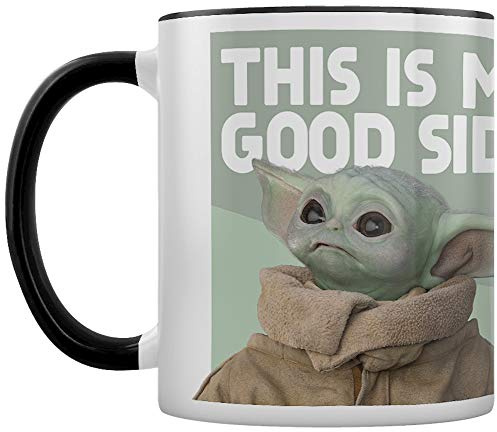 Pyramid International - Taza de cerámica - El mandaloriano - lado bueno - 315ml - Licencia oficial