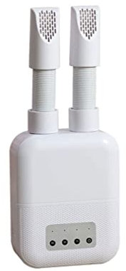 SMSOM Sèche-Chaussures électriques et sèche-Chaussures, Réchauffeur de Gants, séchage Rapide, minuterie, Sec Rapide for Chaussures Gants Chaussettes Chaussettes Chaussures de Ski, Blanc