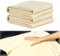 2PCS Chamois Leathers for Cars, Car Drying Wash Detailing Buffing Polishing Cloth for Cleaning,Natural Shammy Leather Cloth Fast Drying,Leather Cloth for Windows, for Cars And Every Surfaces-50 x 40cm