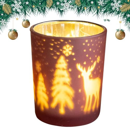 Portacandele Per Tea Light Decorazioni Natalizie Votive