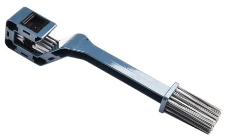 SEFIS 360 Motorradkettenbürste Ketten Reinigungsbürste, Motorrad Kettenreiniger Set, Kettenreiniger Bürste, KettenBürste Reinigung Werkzeug Fahrrad, Gangschaltung Zahnräder Reinigung Werkzeug