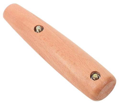 Alipis Spatelgriff Aus Holz Und Auswechselbarer Griff Für Pfannenwender Verbrühungssicherer Küchenhelfer Multifunktionaler Kochgriff Wärmeisolierender Griff Für Haushaltsgeräte