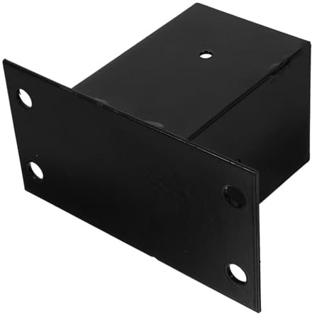 CANIGHT Mailbox Post Base Support Deck Railing Base Fence Post Holder Pavilion Bracket Railing Protector