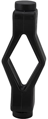 Asixxsix Washer Door Prop, Front Load Washing Machine Door Prop Keeps Door Open to Keep Washer Dry and Clean, Washing Machine Cleaner Door Holder, Fits All Washing Machines (Black)