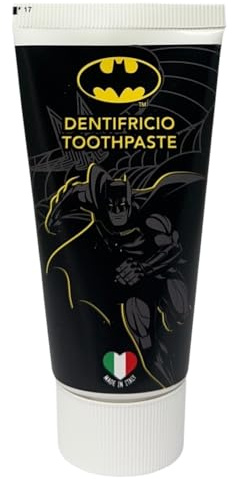 Batman Dentifrice pour enfant Fraise avec flouride de sodium contre la carie dentaire 50 ml